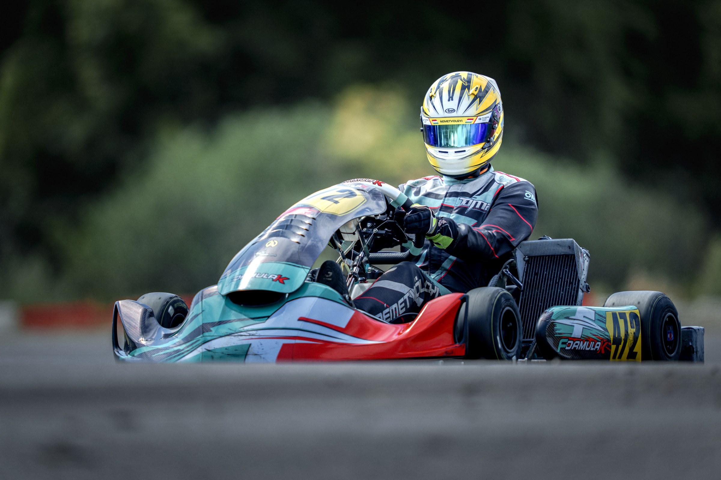 Kartfahrer bei der Rotax MAX Challenge Central Europe